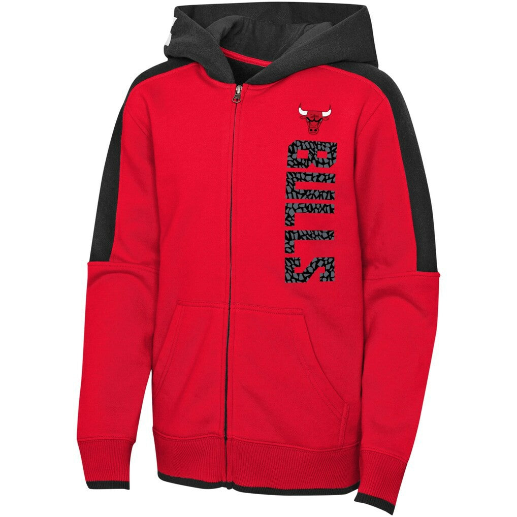 Chicago Bulls Preschool Post-Up Full-Zip Hoodie - Red online