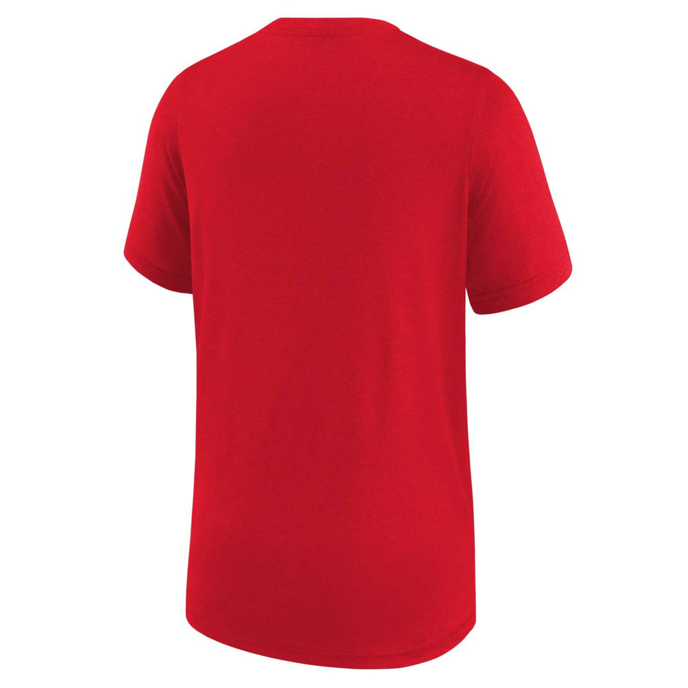 Toronto Raptors Youth Essential Practice T-Shirt - Red | Nike on sale