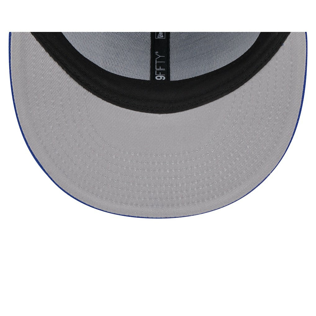 Philadelphia 76ers Rally Drive Finish Line Patch 9FIFTY Snapback Hat - Royal | New Era online