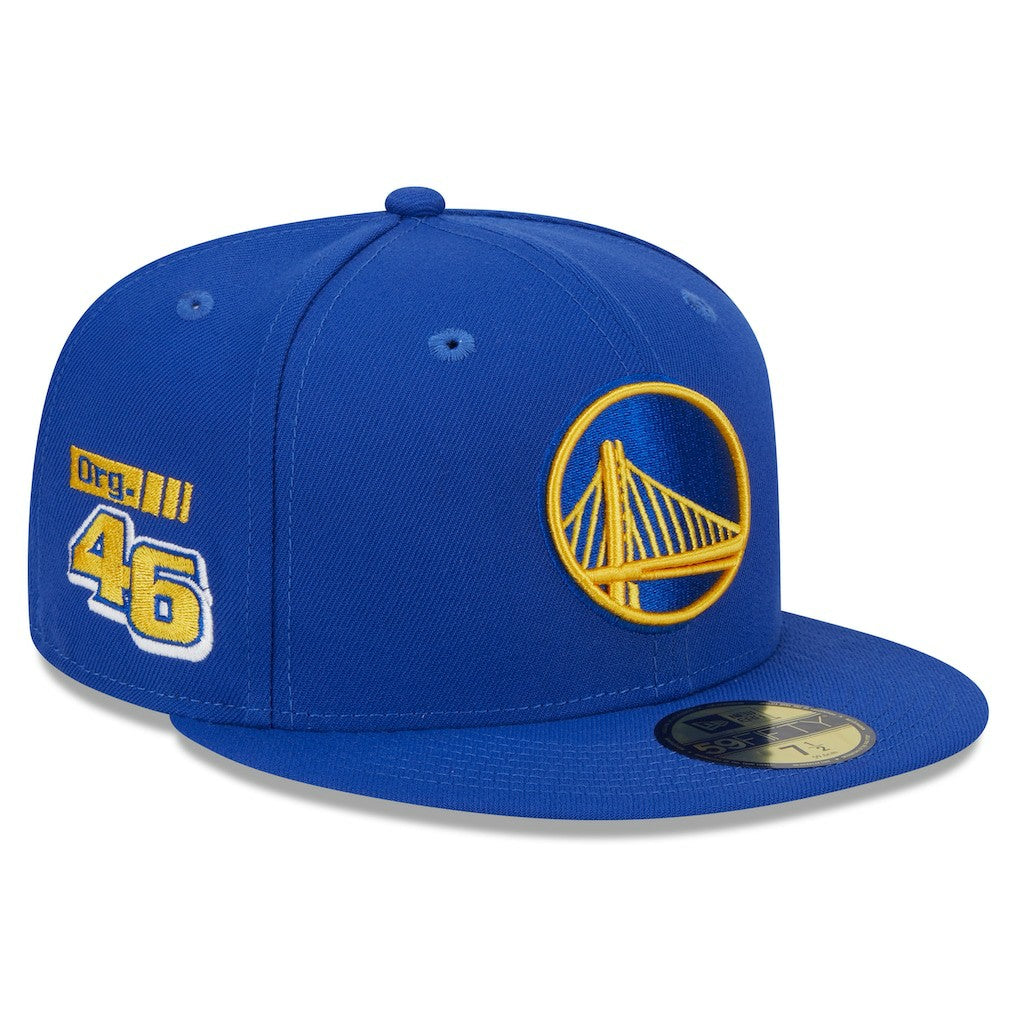 Golden State Warriors Rally Drive Side Patch 59FIFTY Fitted Hat sale - Royal | New Era sale