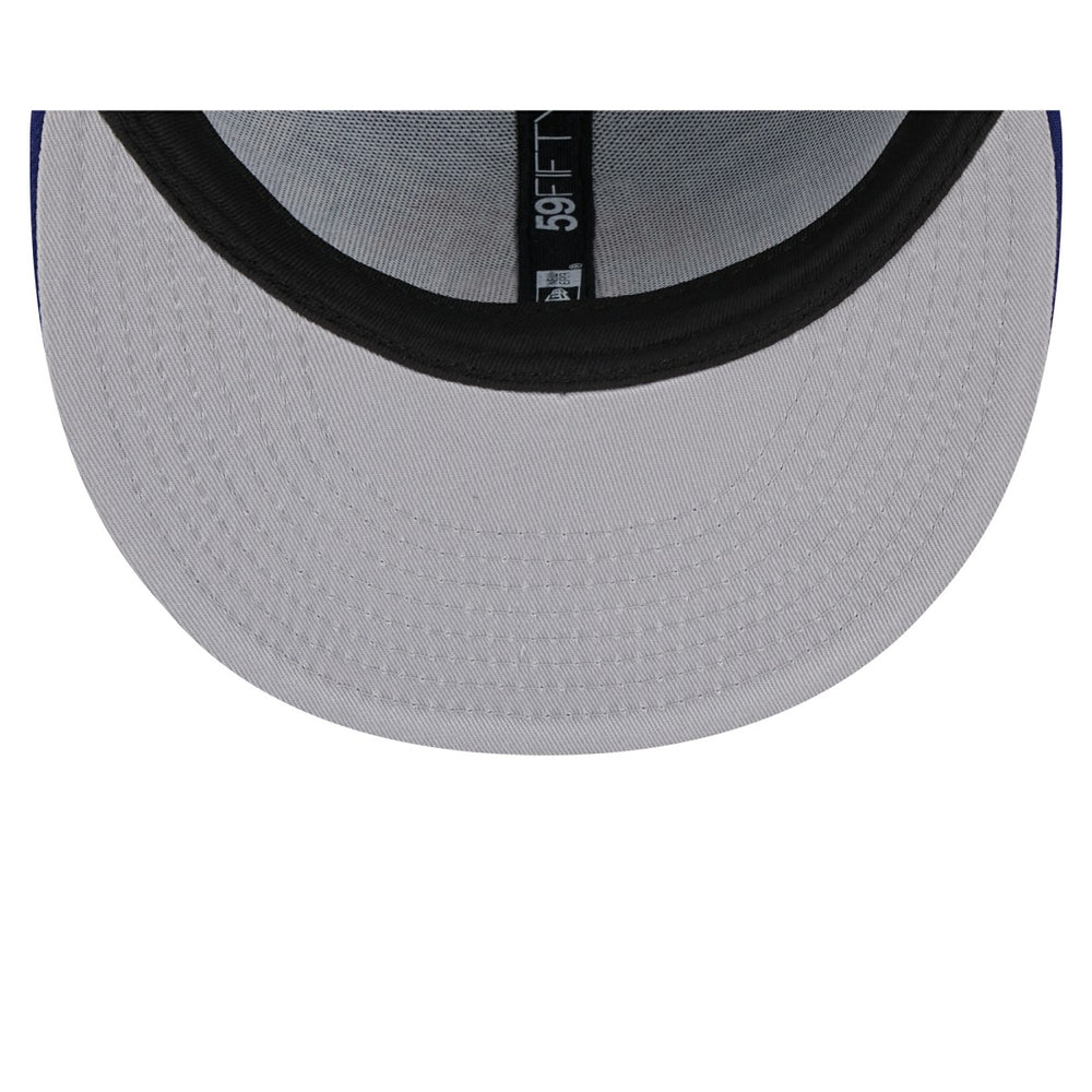 New York Knicks Rally Drive Checkerboard 59FIFTY Crown Fitted Hat - Blue | New Era outlet