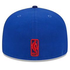 Philadelphia 76ers Rally Drive Checkerboard 59FIFTY Crown Fitted Hat - Royal | New Era sale