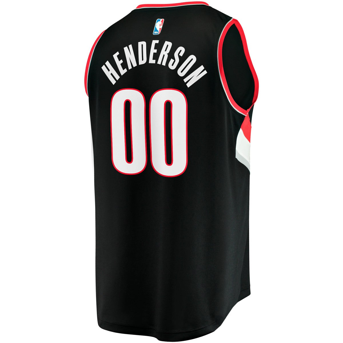 Scoot Henderson Portland Trail Blazers Fast Break Replica Jersey - Icon Edition - Black | Fanatics cheap