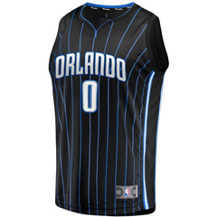 Anthony Black Orlando Magic Fast Break Replica Jersey - Icon Edition - Black | Fanatics for sale