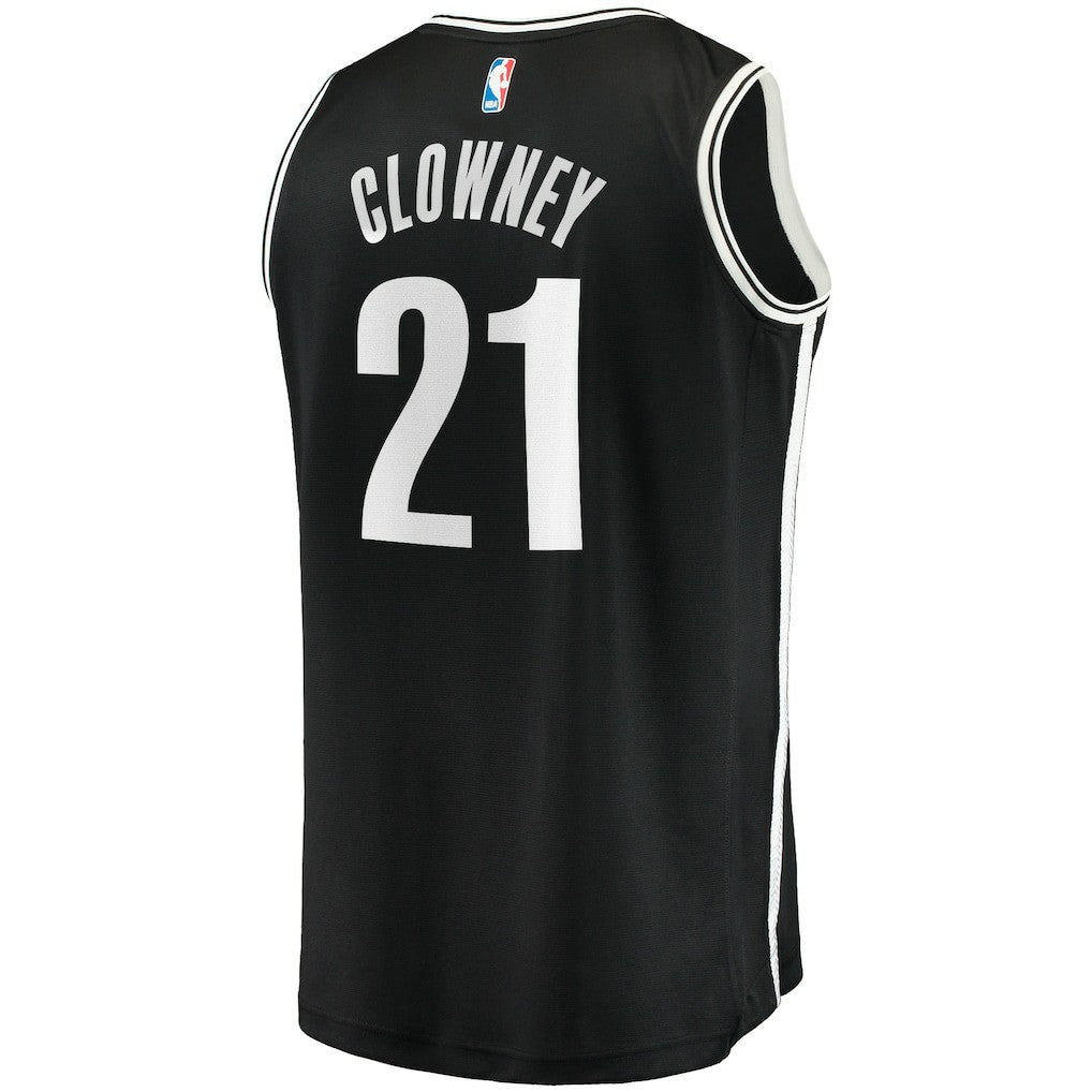 Noah Clowney Brooklyn Nets Fast Break Replica Jersey - Icon Edition - Black | Fanatics outlet