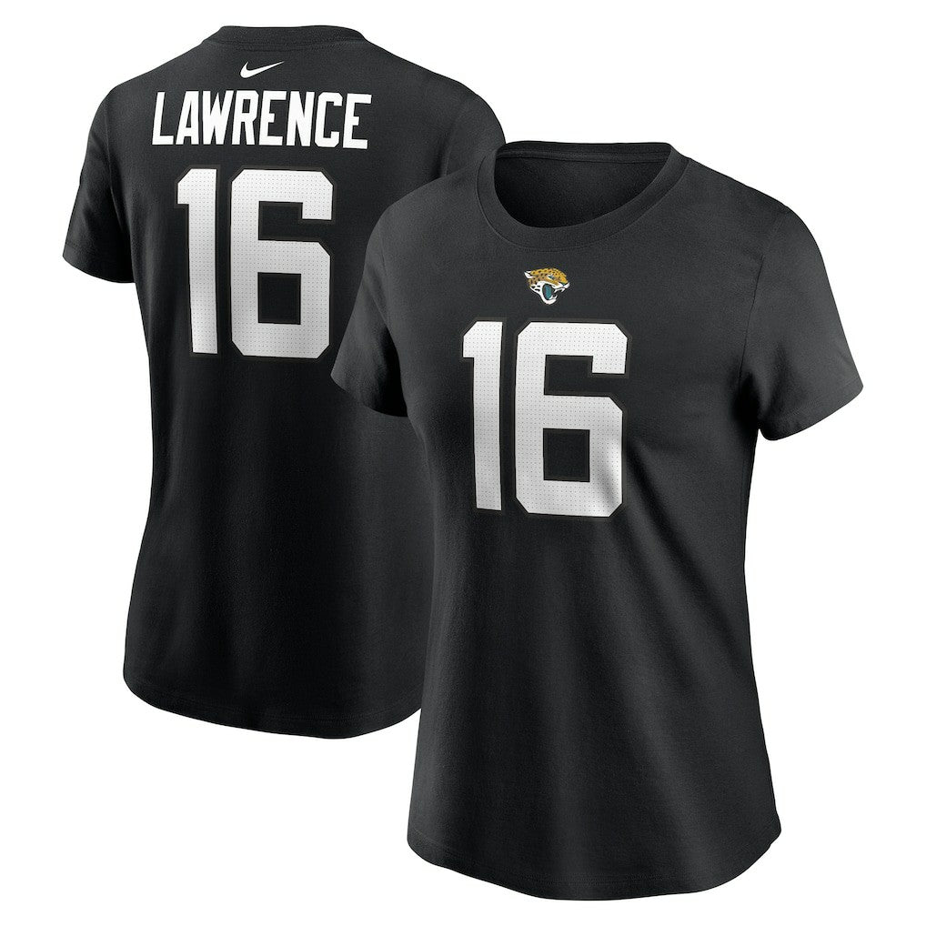 NFL Jacksonville Jaguars Trevor Lawrence  Women's Player Name & Number T-Shirt