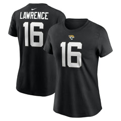 NFL Jacksonville Jaguars Trevor Lawrence  Women's Player Name & Number T-Shirt