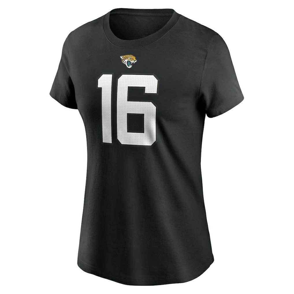 NFL Jacksonville Jaguars Trevor Lawrence  Women's Player Name & Number T-Shirt