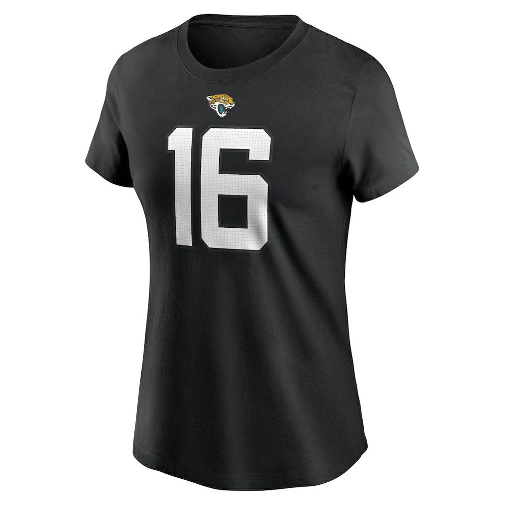 NFL Jacksonville Jaguars Trevor Lawrence  Women's Player Name & Number T-Shirt