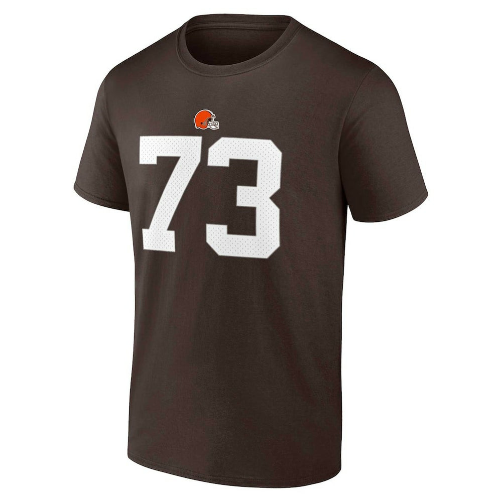 NFL Cleveland Browns Joe Thomas  Retired Player Icon Name & Number T-Shirt