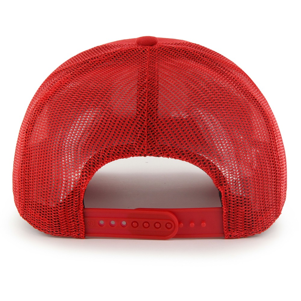 Los Angeles Angels Unveil Trucker Adjustable Hat - Red | 47 brand
