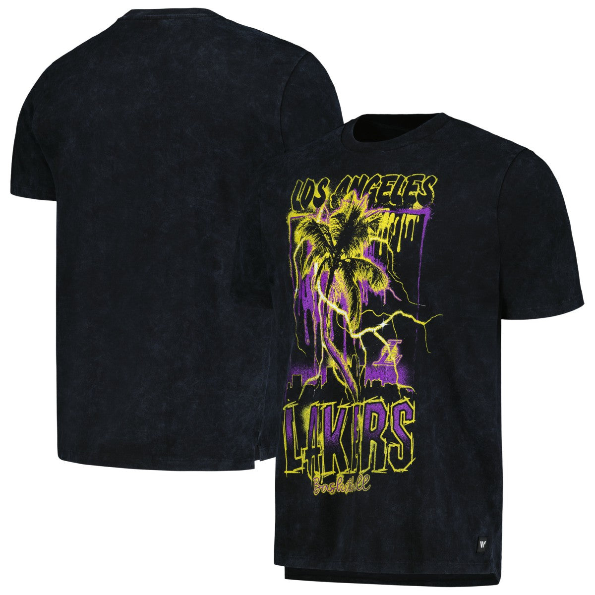 Los Angeles Lakers The Wild Collective Unisex Tour Band T-Shirt - Black sale