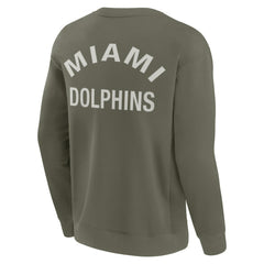 NFL Miami Dolphins Unisex Elements Super Soft Pullover Sweatshirt