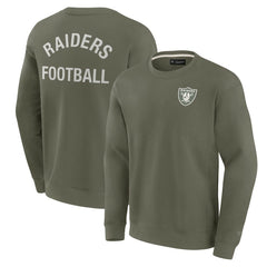 NFL Las Vegas Raiders Unisex Elements Super Soft Pullover Sweatshirt