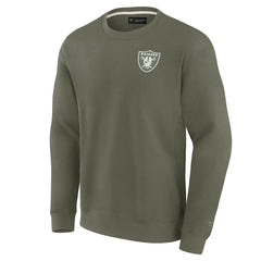 NFL Las Vegas Raiders Unisex Elements Super Soft Pullover Sweatshirt