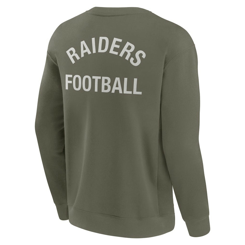 NFL Las Vegas Raiders Unisex Elements Super Soft Pullover Sweatshirt