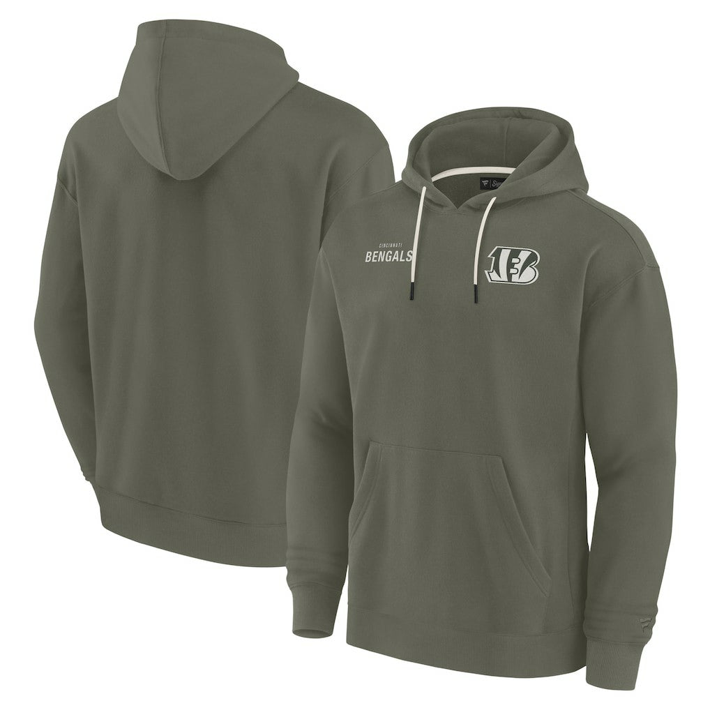 NFL Cincinnati Bengals Unisex Elements Super Soft Fleece Pullover Hoodie