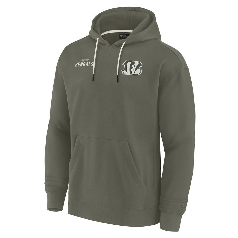 NFL Cincinnati Bengals Unisex Elements Super Soft Fleece Pullover Hoodie