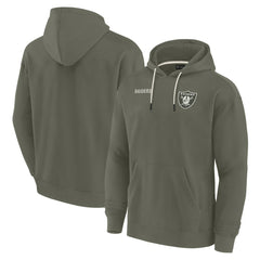 NFL Las Vegas Raiders Unisex Elements Super Soft Fleece Pullover Hoodie