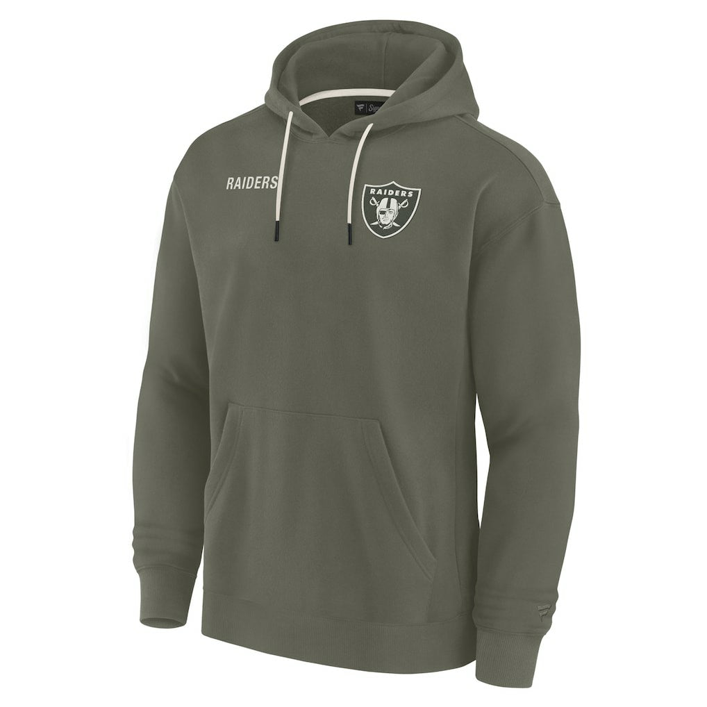 NFL Las Vegas Raiders Unisex Elements Super Soft Fleece Pullover Hoodie