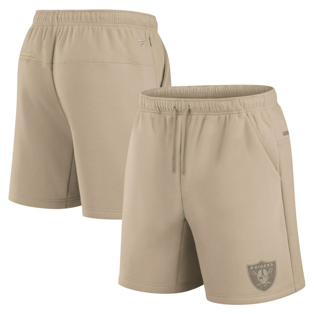 NFL Las Vegas Raiders Unisex Elements Super Soft Fleece Shorts