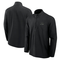 NFL Cincinnati Bengals Front Office Micro Tonal Quarter-Zip Pullover