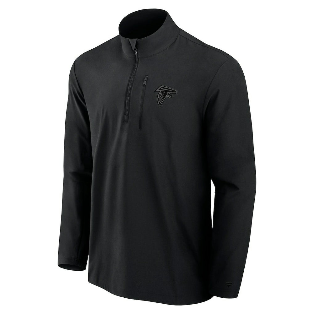 NFL Atlanta Falcons Front Office Micro Tonal Quarter-Zip Pullover
