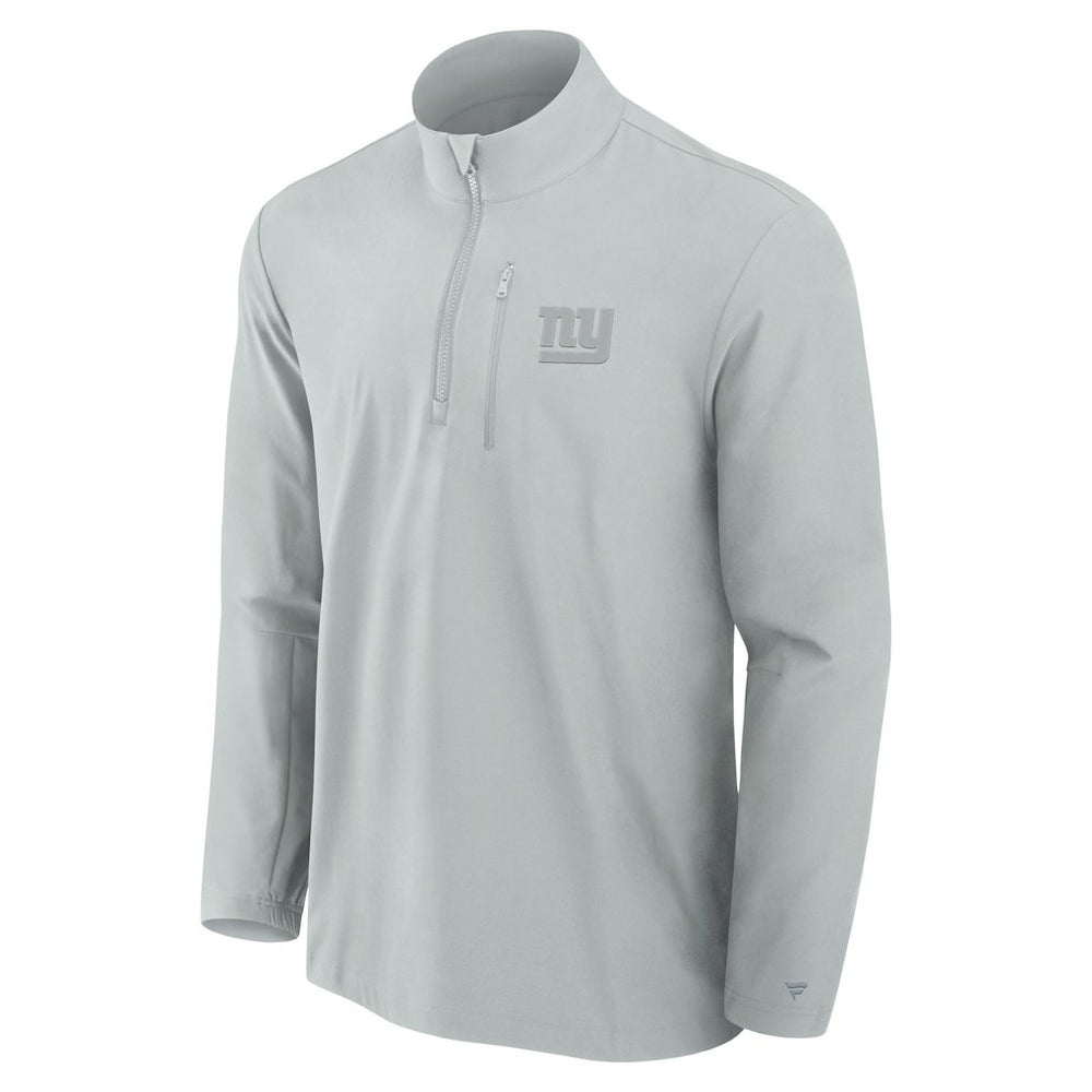 NFL New York Giants Front Office Micro Tonal Quarter-Zip Pullover