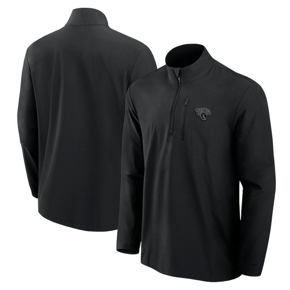NFL Jacksonville Jaguars Front Office Micro Tonal Quarter-Zip Pullover