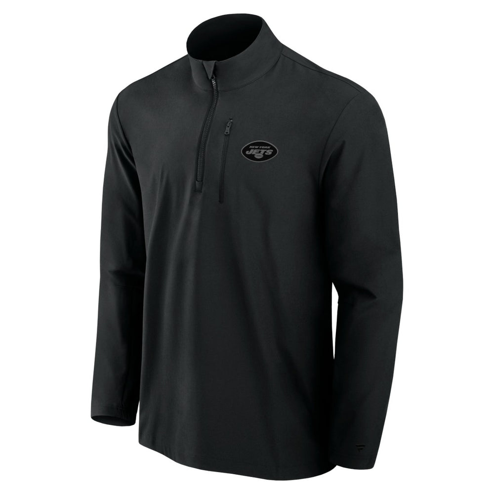 NFL New York Jets Front Office Micro Tonal Quarter-Zip Pullover