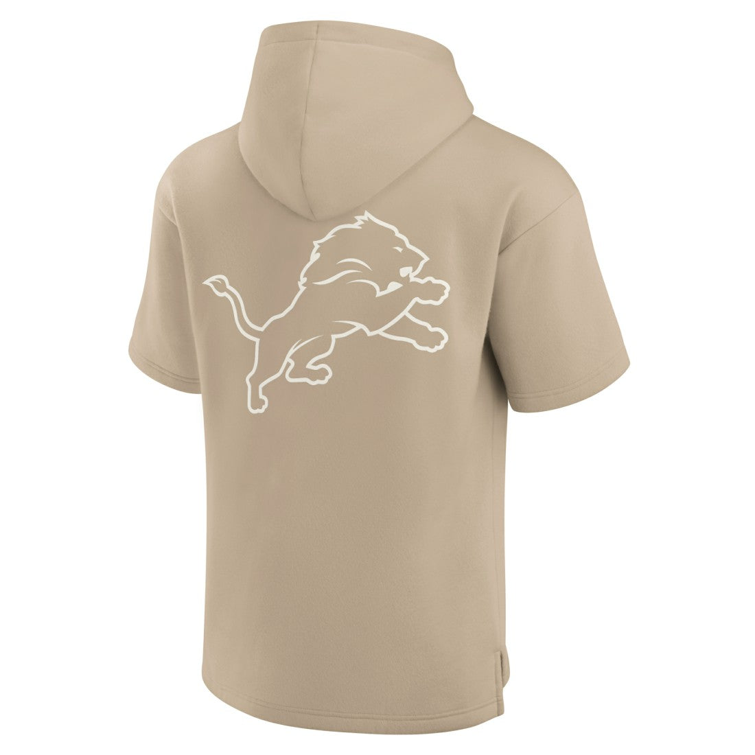 NFL Detroit Lions Unisex Elements Super Soft Fleece Short Sleeve Pullover Hoodie