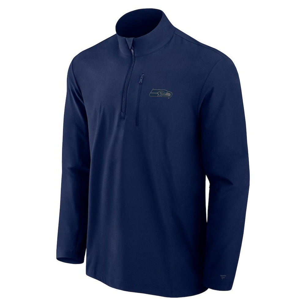 NFL Seattle Seahawks Front Office Micro Tonal Quarter-Zip Pullover