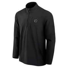 NFL Pittsburgh Steelers Front Office Micro Tonal Quarter-Zip Pullover