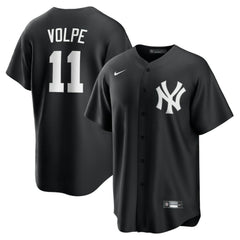 Anthony Volpe New York Yankees Fashion Replica Player Jersey - Black | Nike