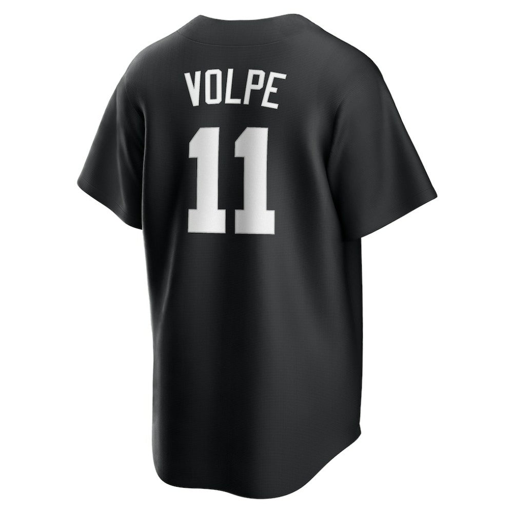 Anthony Volpe New York Yankees Fashion Replica Player Jersey - Black | Nike
