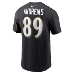 NFL Baltimore Ravens Mark Andrews  Player Name & Number T-Shirt