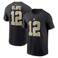 NFL New Orleans Saints Chris Olave  Player Name & Number T-Shirt