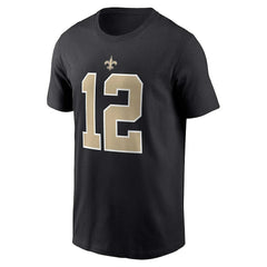 NFL New Orleans Saints Chris Olave  Player Name & Number T-Shirt
