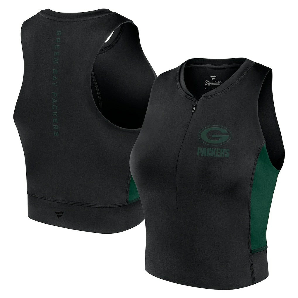 NFL Green Bay Packers Women's Studio Fitted Gym Tank Top