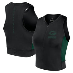 NFL Green Bay Packers Women's Studio Fitted Gym Tank Top