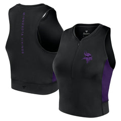 NFL Minnesota Vikings Women's Studio Fitted Gym Tank Top