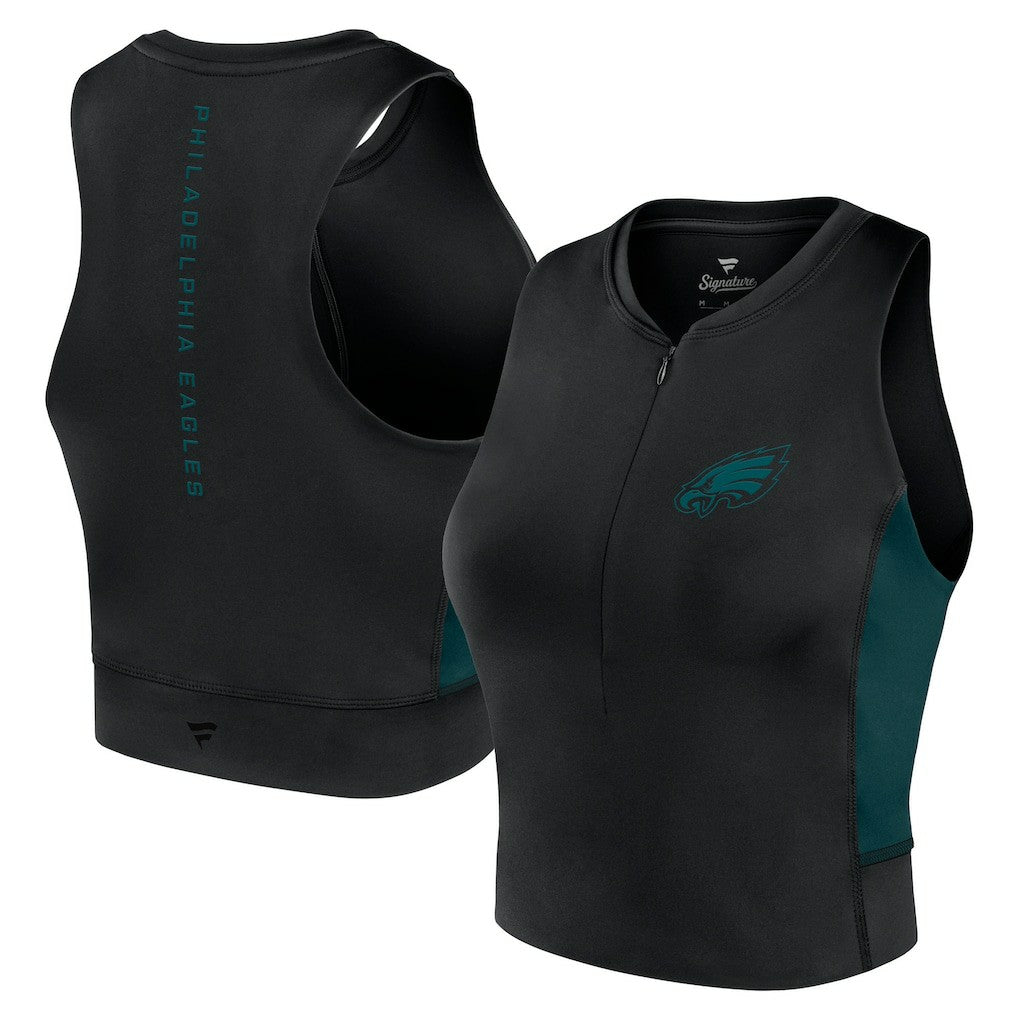 NFL Philadelphia Eagles Women's Studio Fitted Gym Tank Top