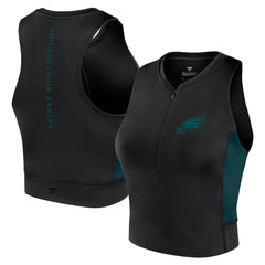 NFL Philadelphia Eagles Women's Studio Fitted Gym Tank Top