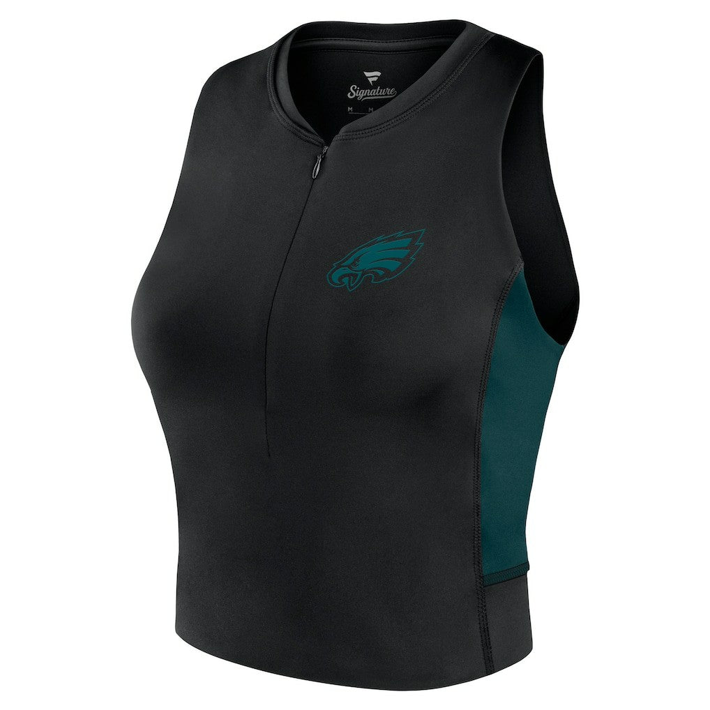 NFL Philadelphia Eagles Women's Studio Fitted Gym Tank Top
