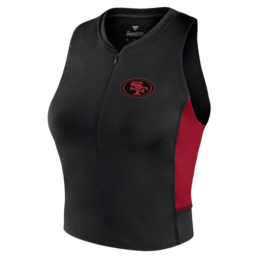 NFL San Francisco 49ers Women's Studio Fitted Gym Tank Top
