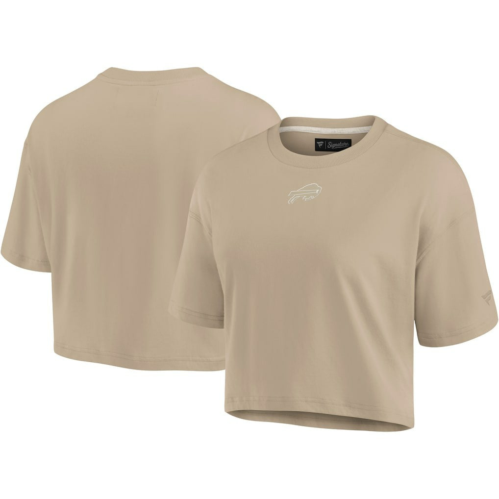NFL Buffalo Bills Women's Elements Super Soft Boxy Cropped T-Shirt