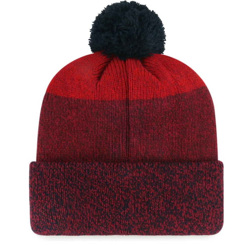 Boston Red Sox Darkfreeze Cuffed Knit Hat with Pom - Red | 47 brand