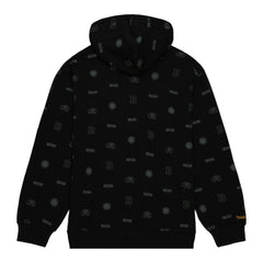 Boston Bruins Mitchell & Ness 100th Anniversary Allover Print Pullover Hoodie