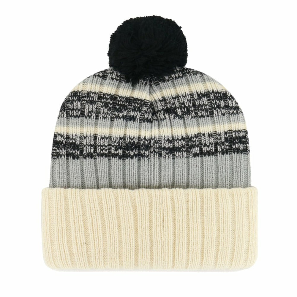 Chicago White Sox Tavern Cuffed Knit Hat with Pom - Natural | 47 brand