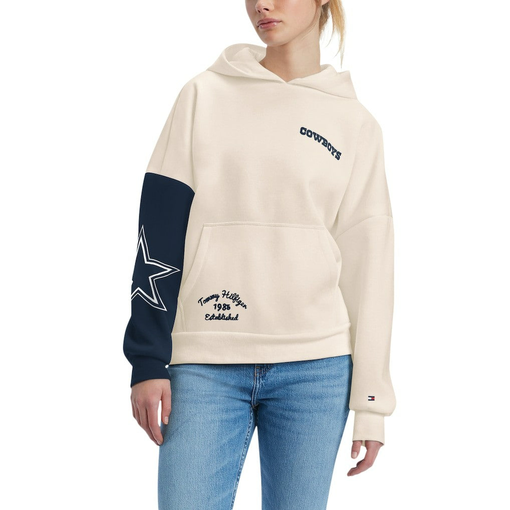 NFL Dallas Cowboys Tommy Hilfiger Women's Harriet Pullover Hoodie